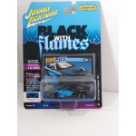 Johnny Lightning 1:64 Pontiac Firebird T/A 1993 black with blue firebird flames
